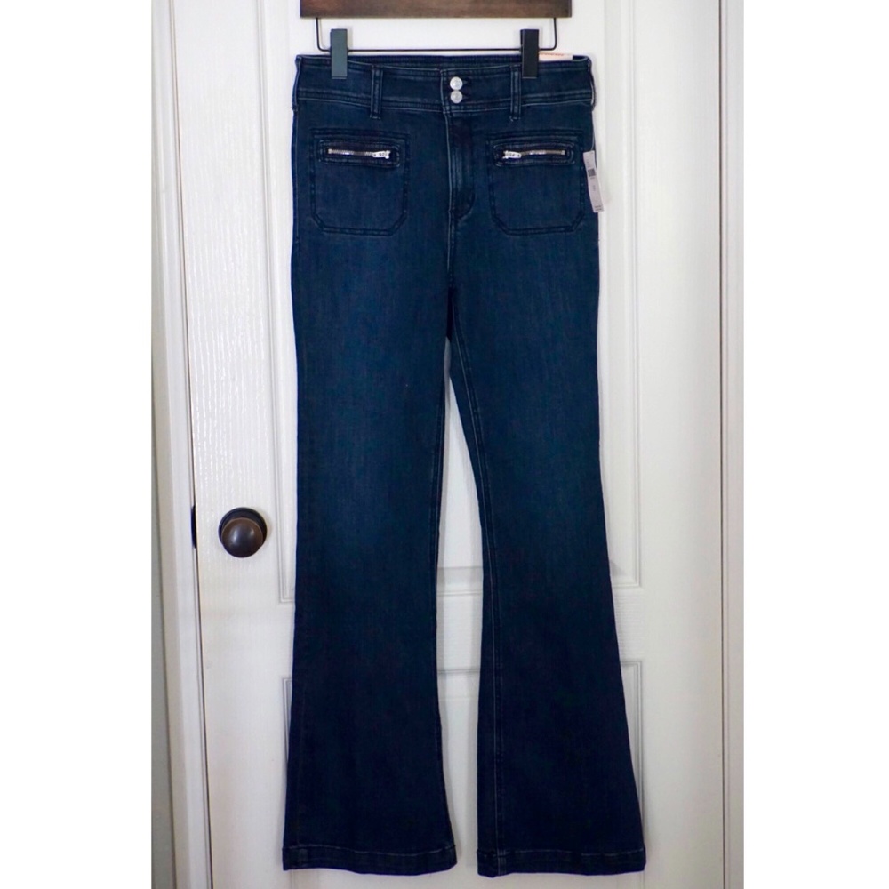 Anthropologie Ultra High Rise Bootcut Jeans New 27